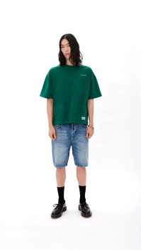 212 Basic T-Shirt - Green/White