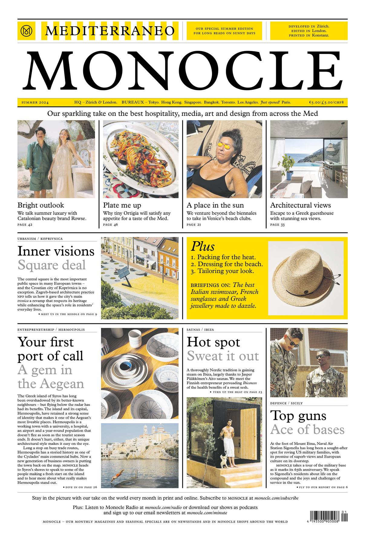 Monocle Mediterraneo Newspaper